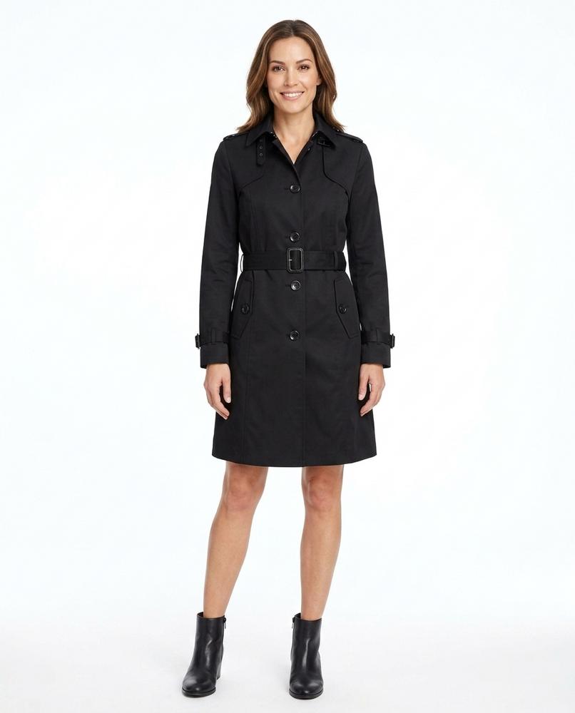 Talbos Closet - Ketor | Single-Breasted Belted Coat Women