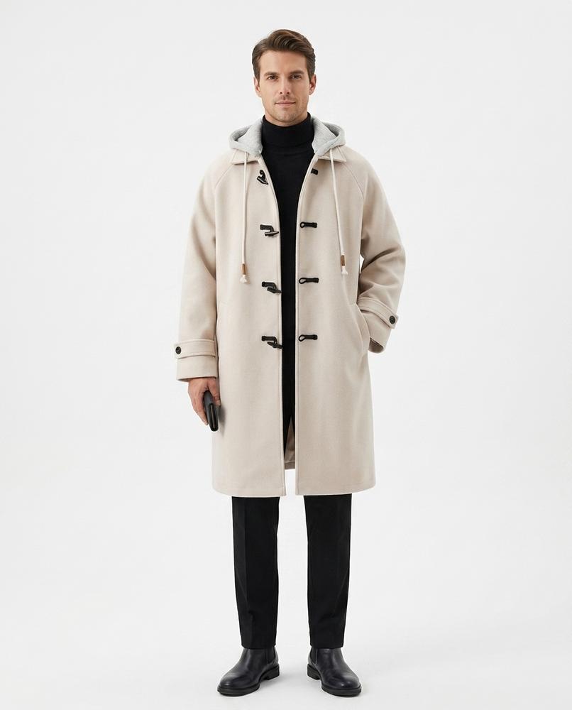 Talbos Closet - Yomin | Hooded Toggle-Fastening Coat Men