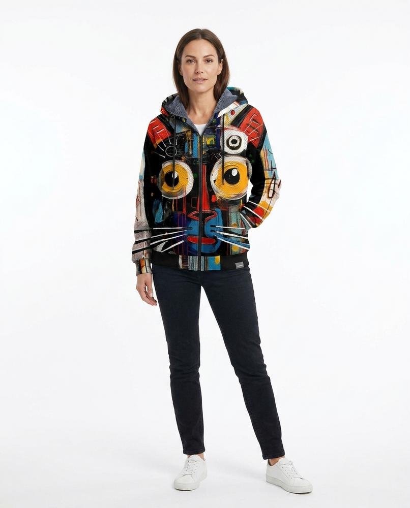 Talbos Closet - Neran | Printed Hooded Jacket Unisex