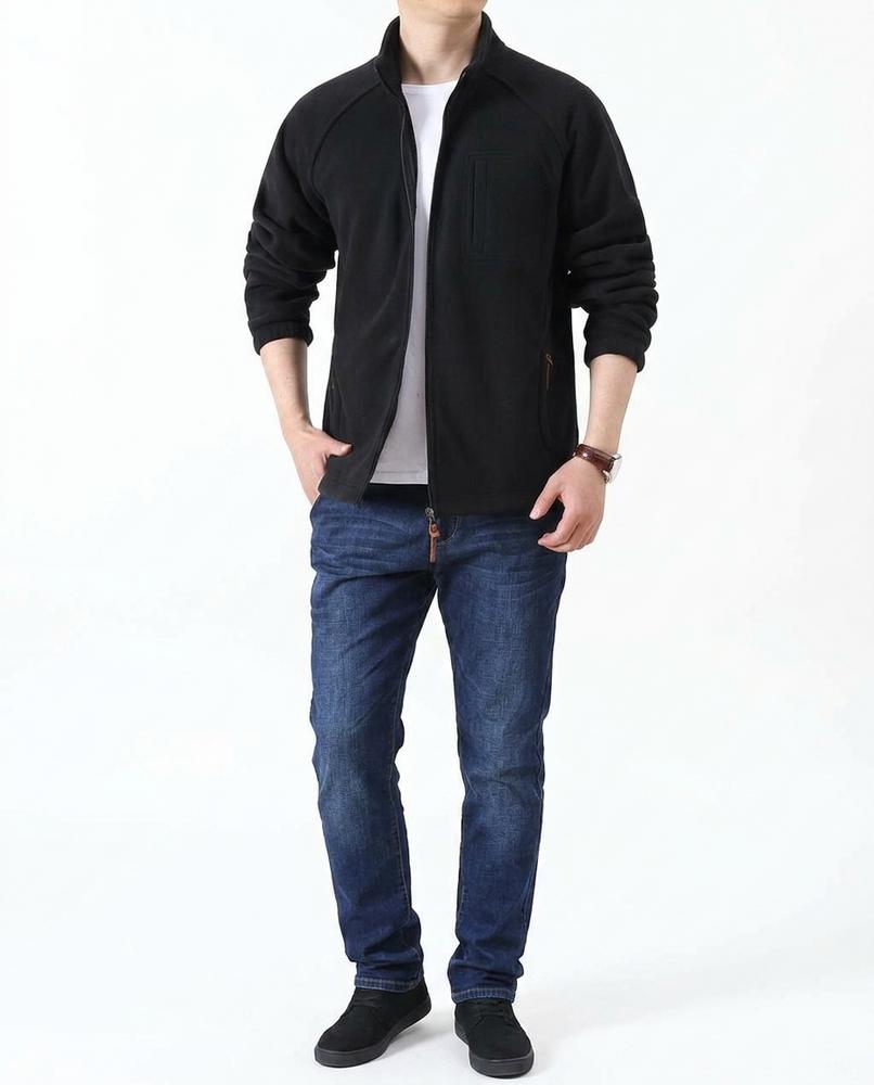 Talbos Closet - Talor | Fleece Zip-Up Jacket Men