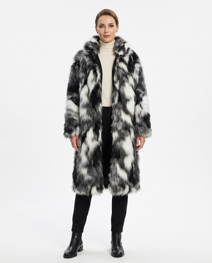 Talbos Closet - Leron | Patterned Longline Coat Women
