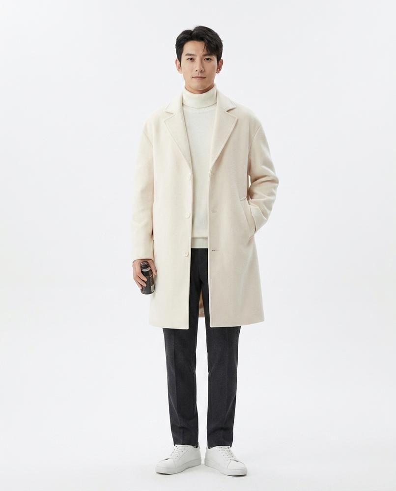 Talbos Closet - Lemir | Single-Breasted Lined Coat Men