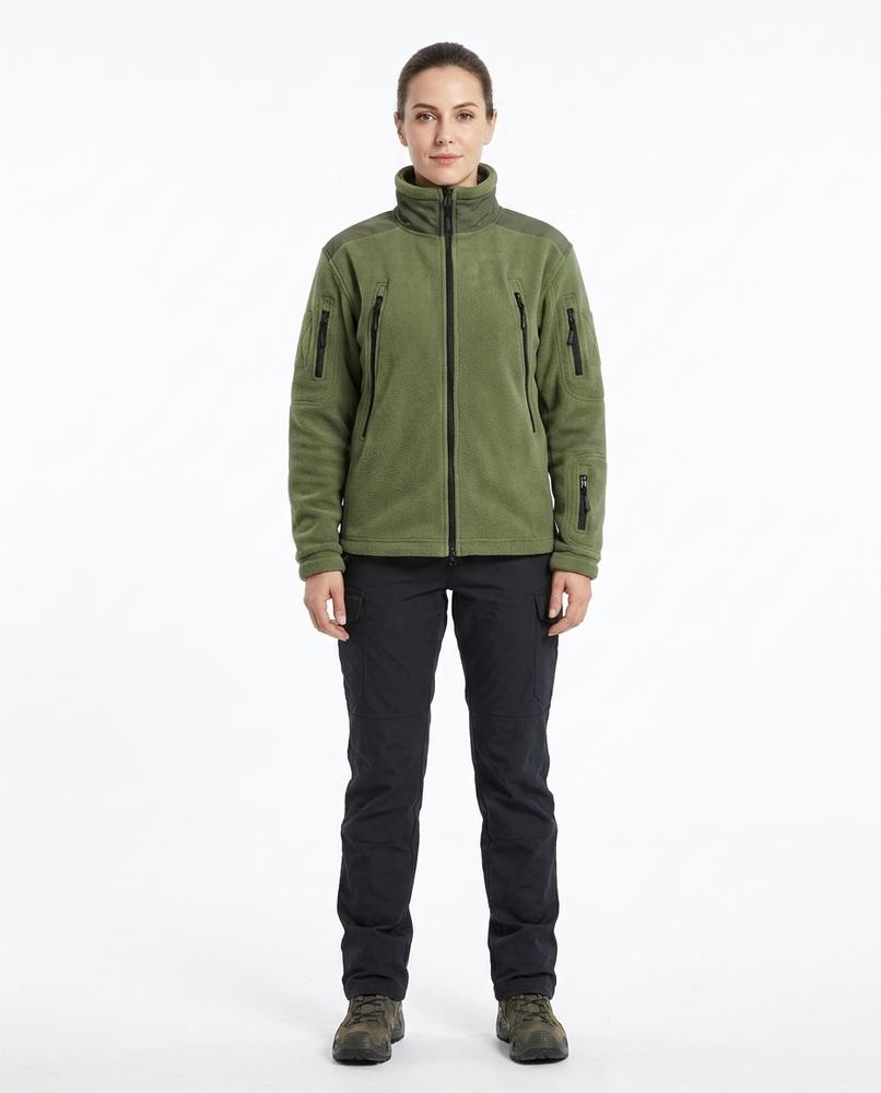 Talbos Closet - Lavan | Zip-Up Fleece Jacket Women