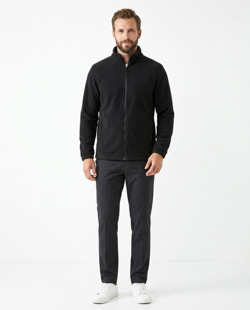 Talbos Closet - Zemon | Fleece Zip-Up Jacket Men