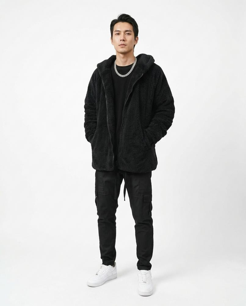 Talbos Closet - Lyrel | Zip-Up Hooded Jacket Men