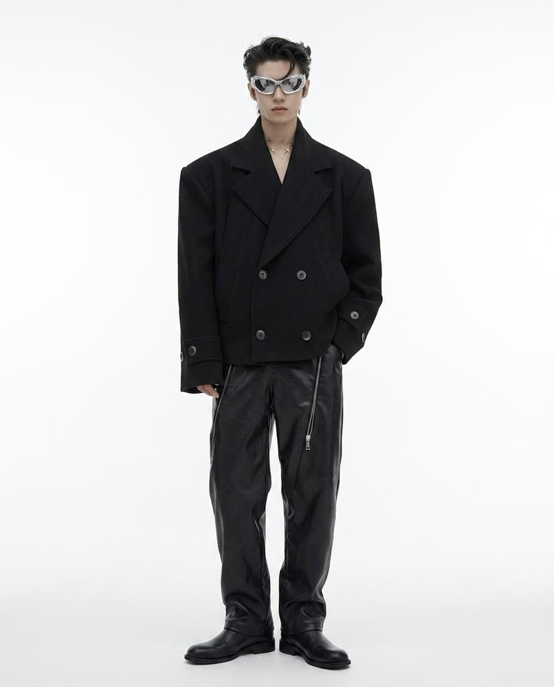 Talbos Closet - Rodan | Double-Breasted Cropped Jacket Unisex