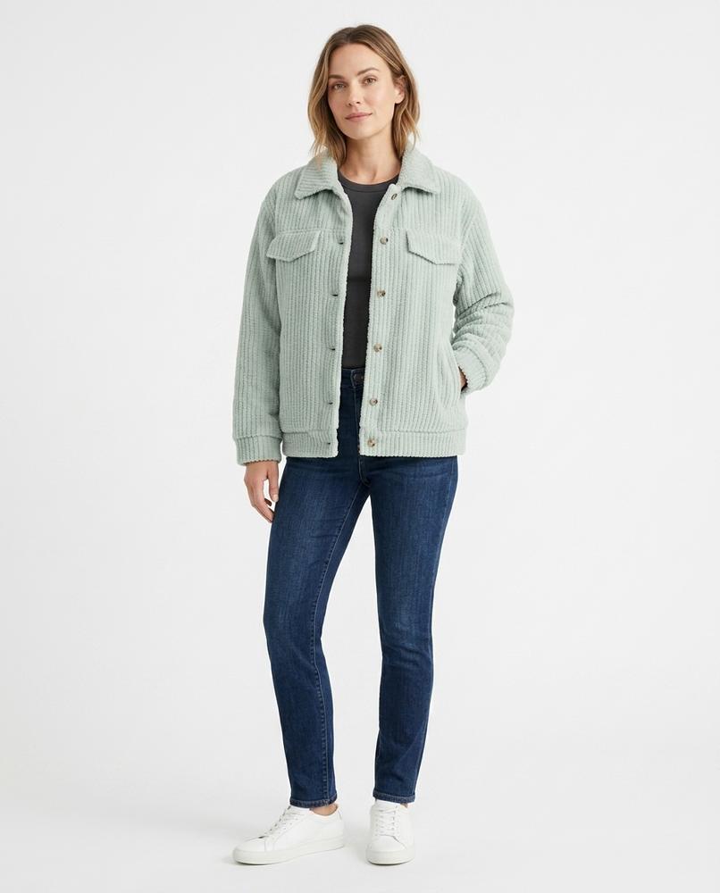 Talbos Closet - Yovel | Ribbed Buttoned Jacket Women