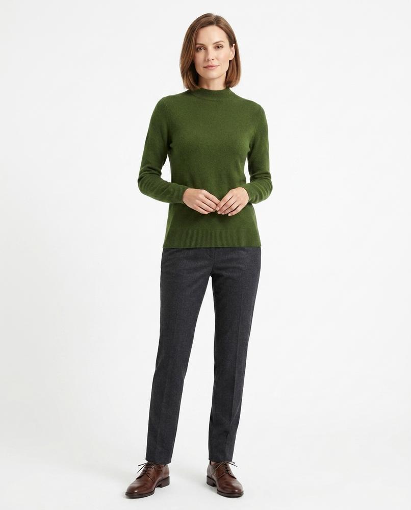 Talbos Closet - Kerev | Cashmere Mock Neck Sweater Women