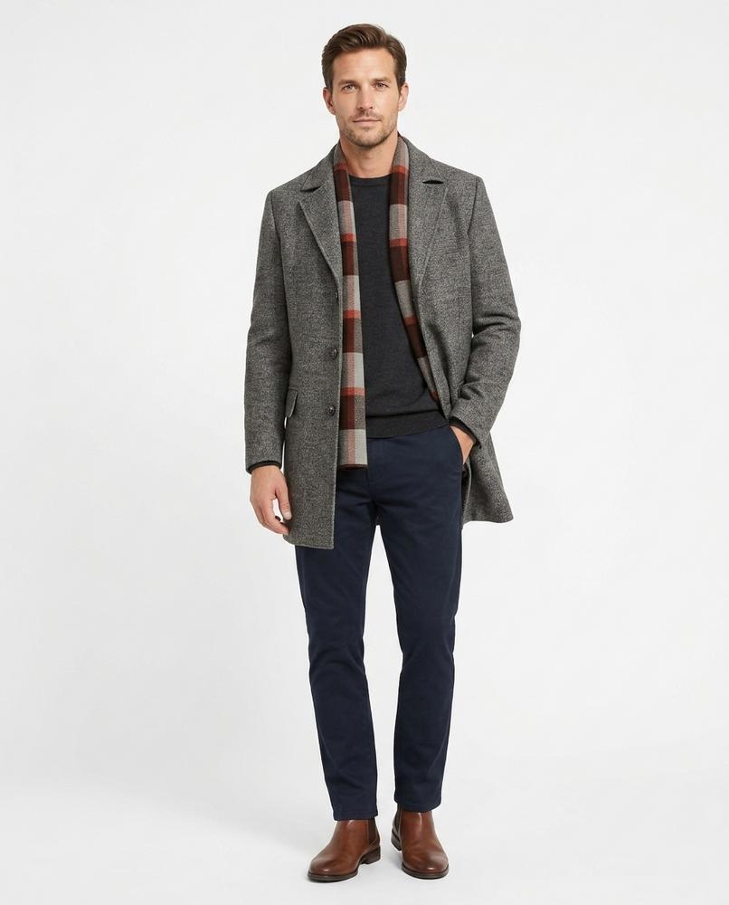 Talbos Closet - Nemin | Structured Single-Breasted Coat Men