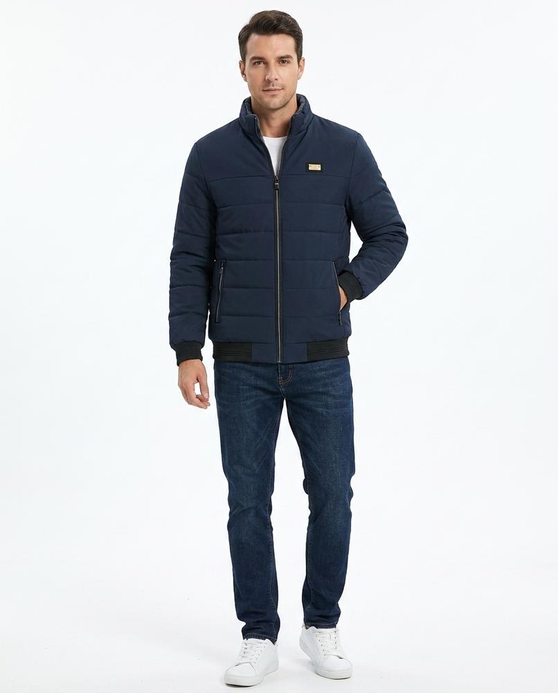 Talbos Closet - Lyvar | Quilted Zip-Up Jacket Men