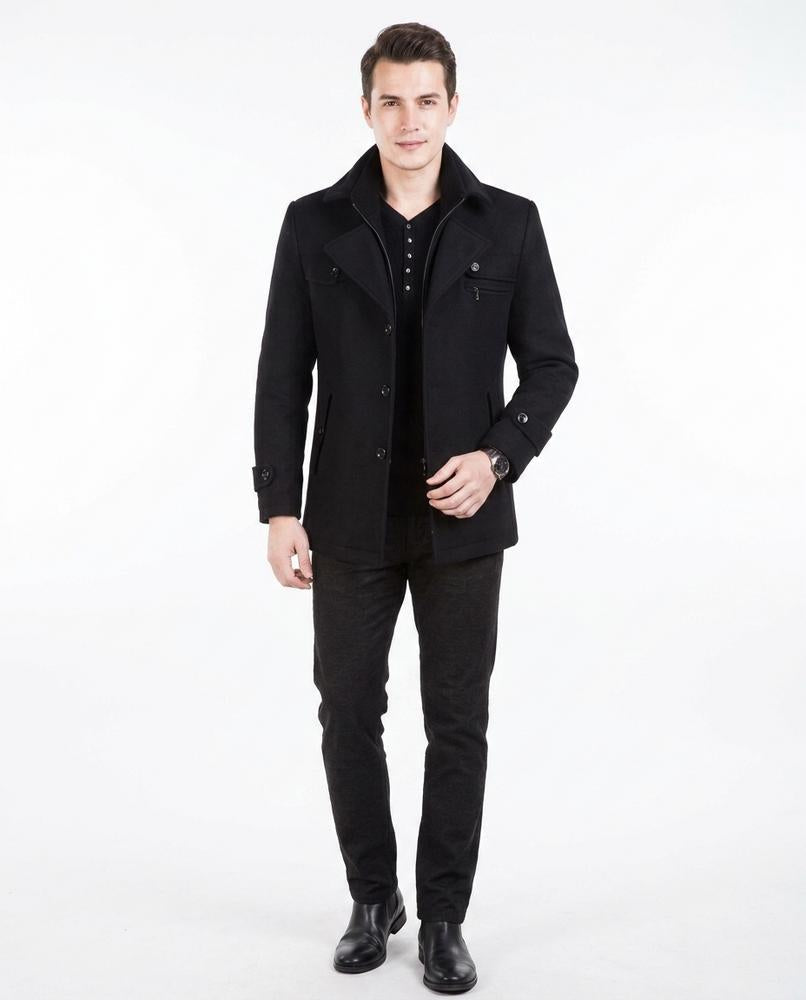 Talbos Closet - Lytir | Wool-Blend Slim-Fit Coat Men