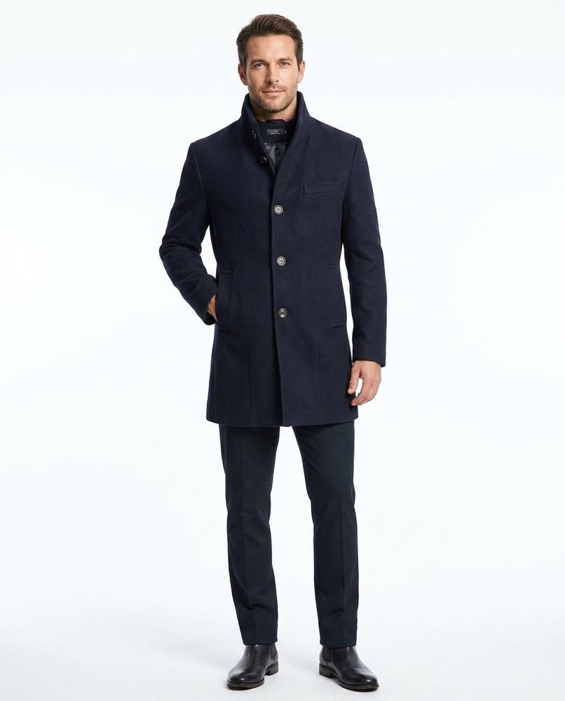 Talbos Closet - Comel | Single-Breasted Wool-Blend Coat Men