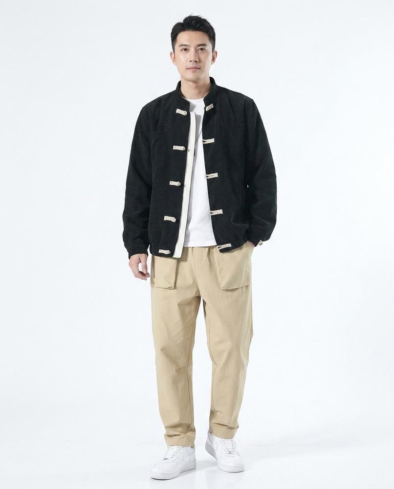 Talbos Closet - Salen | Corduroy Toggle-Front Jacket Men