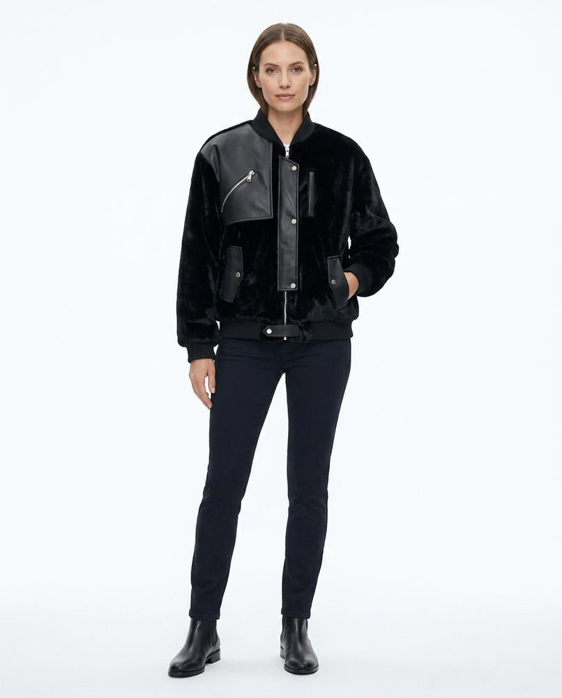 Talbos Closet - Tisin | Paneled Textured Jacket Women