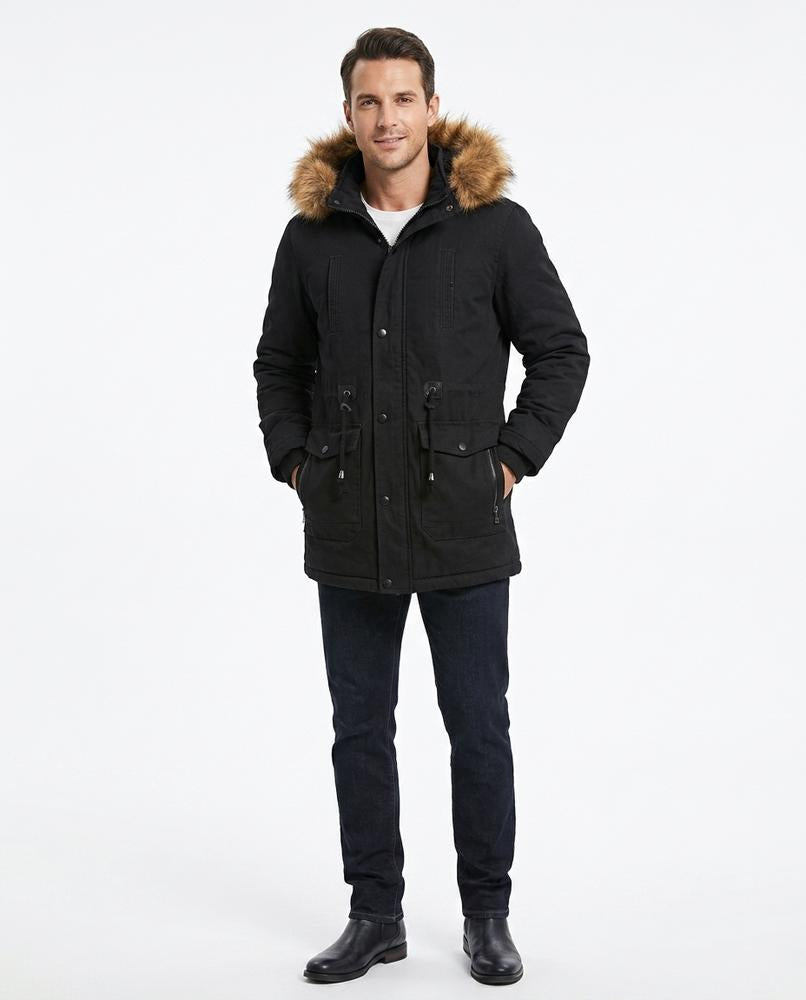 Talbos Closet - Lavar | Padded Hooded Jacket Men