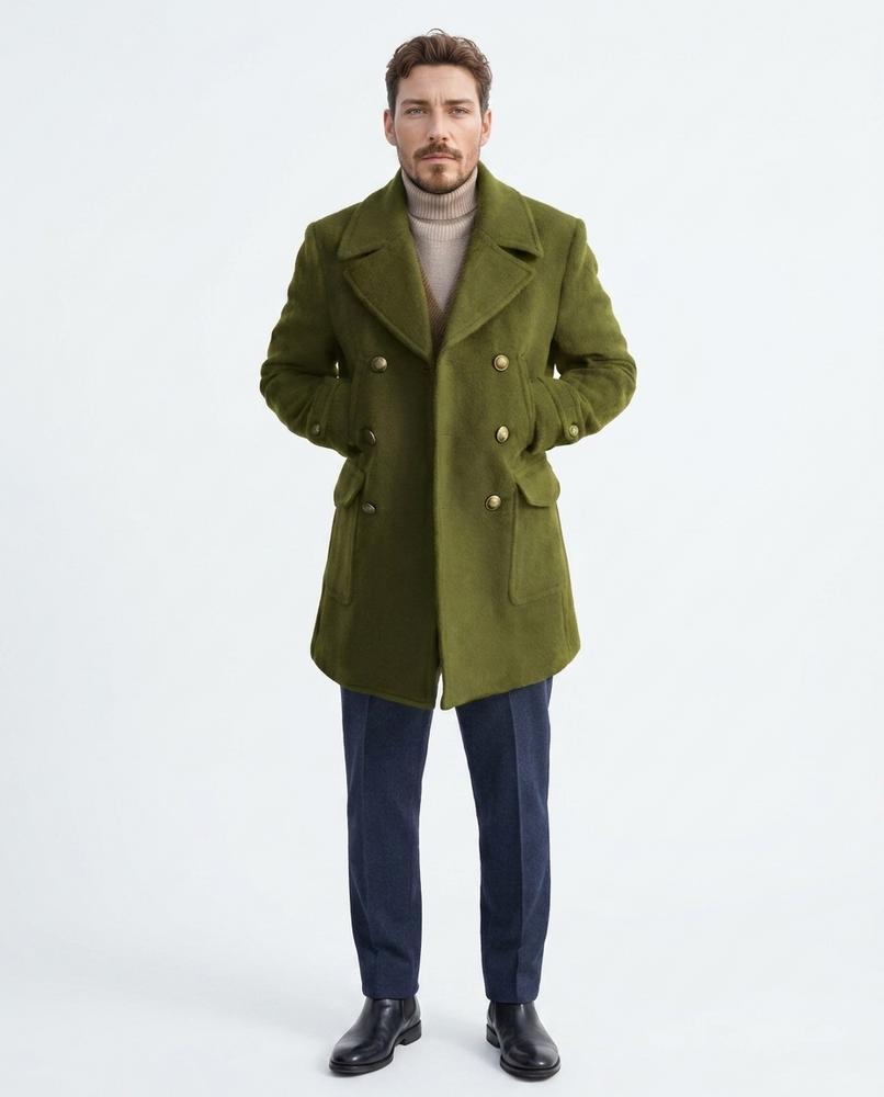 Talbos Closet - Vitir | Double-Breasted Lined Coat Men