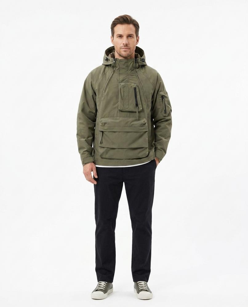 Talbos Closet - Vatal | Hooded Pullover Jacket Men