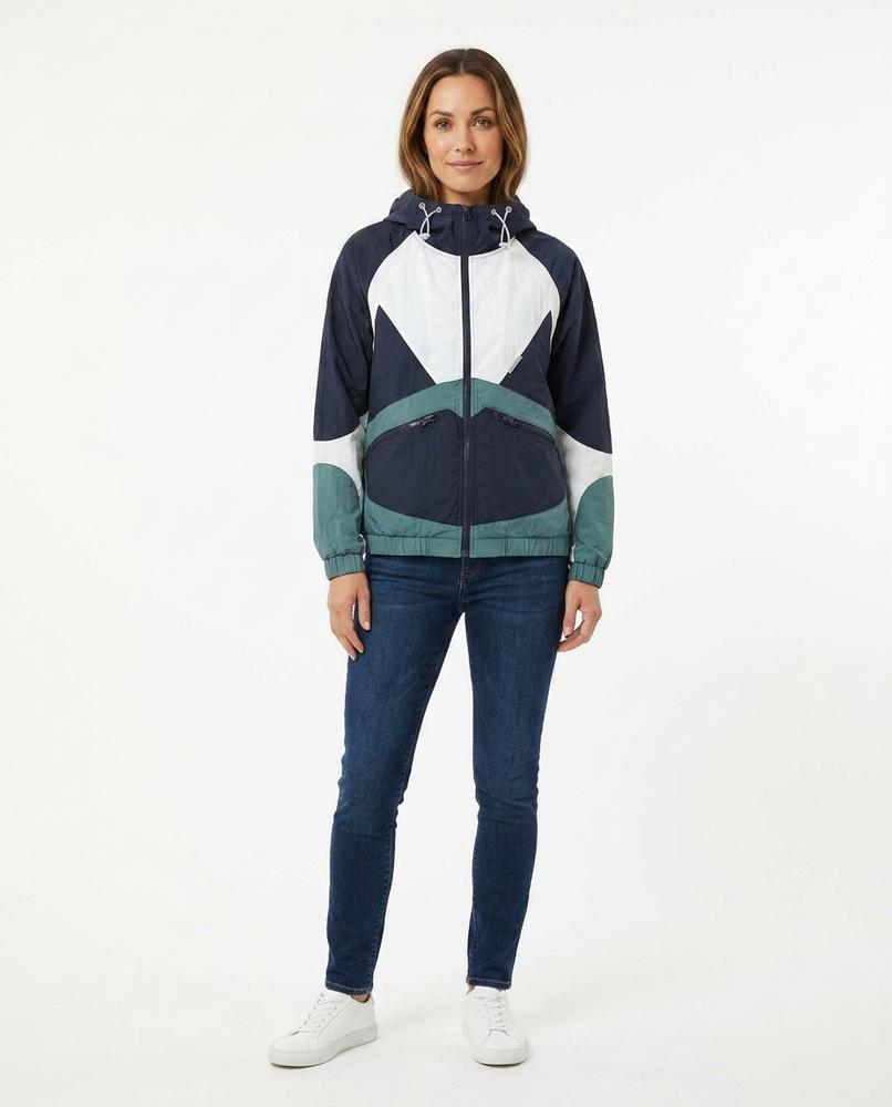 Talbos Closet - Yovar | Color-Block Hooded Jacket Women
