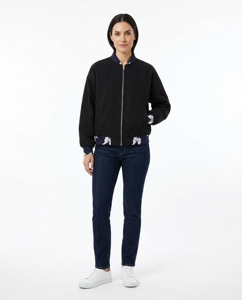 Talbos Closet - Zeron | Zip-Up Embroidered Jacket Women