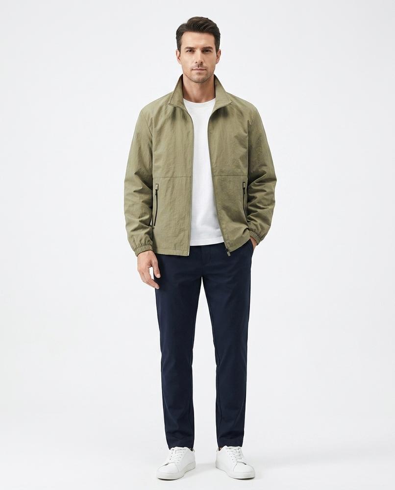 Talbos Closet - Vatir | Zip-Up Stand-Collar Jacket Men