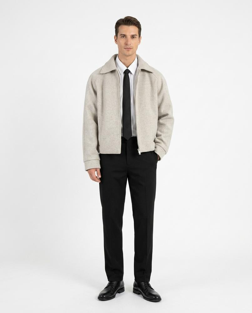 Talbos Closet - Kelor | Zip-Up Collared Jacket Men
