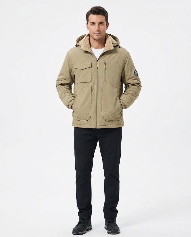 Talbos Closet - Ramel | Fleece-Lined Hooded Jacket Men