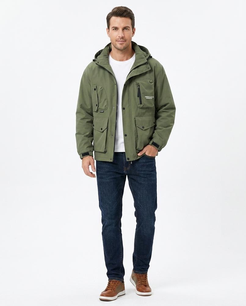 Talbos Closet - Tilar | Hooded Multi-Pocket Jacket Men