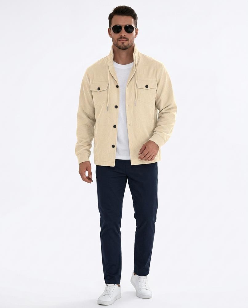 Talbos Closet - Lyken | Corduroy Button-Up Jacket Men