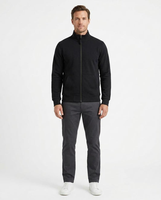Talbos Closet - Risan | Zip-Up Stand-Collar Jacket Men