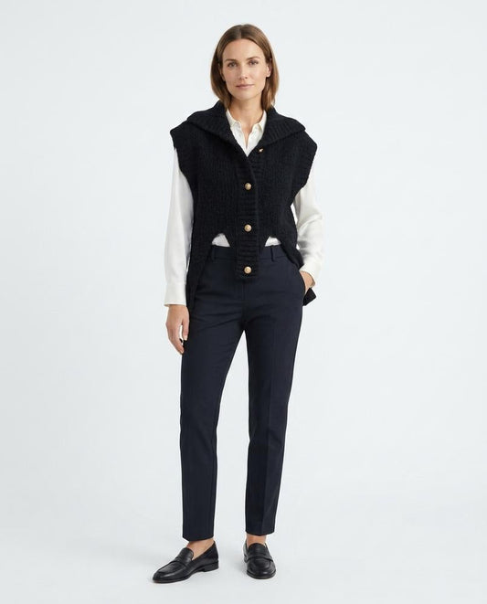 Talbos Closet - Dakar | Textured Collared Vest Women