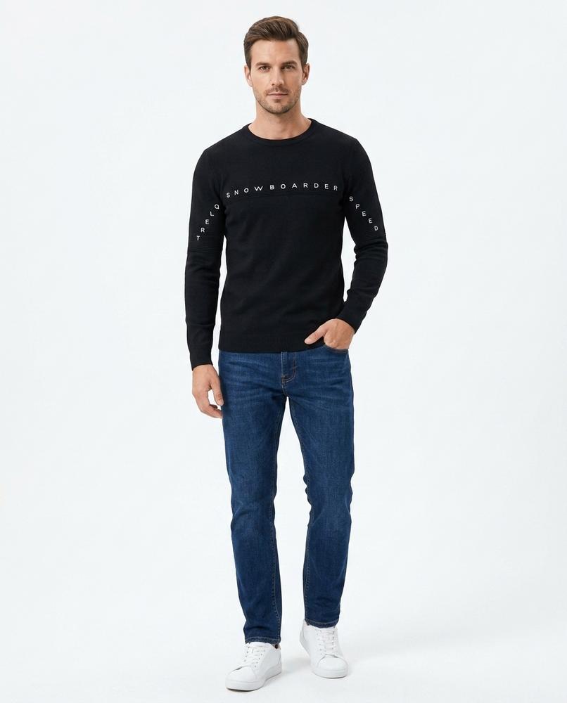 Talbos Closet - Veven | Knitted Slim Fit Sweater Men