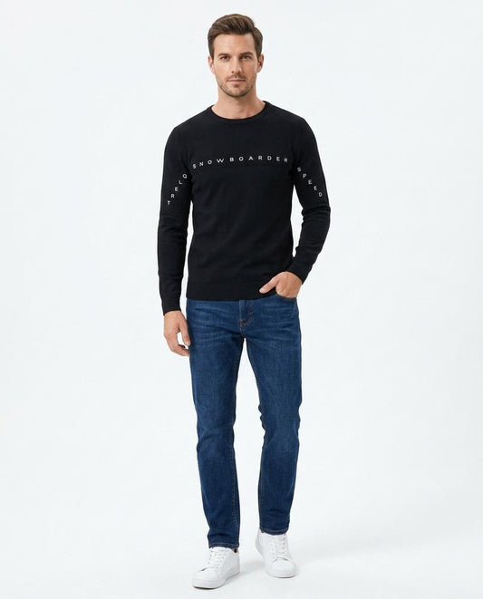 Talbos Closet - Veven | Knitted Slim Fit Sweater Men