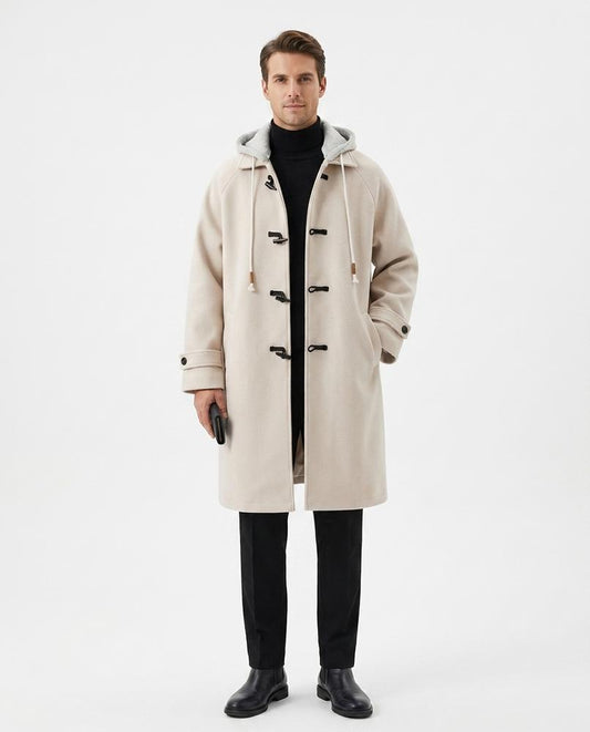 Talbos Closet - Yomin | Hooded Toggle-Fastening Coat Men