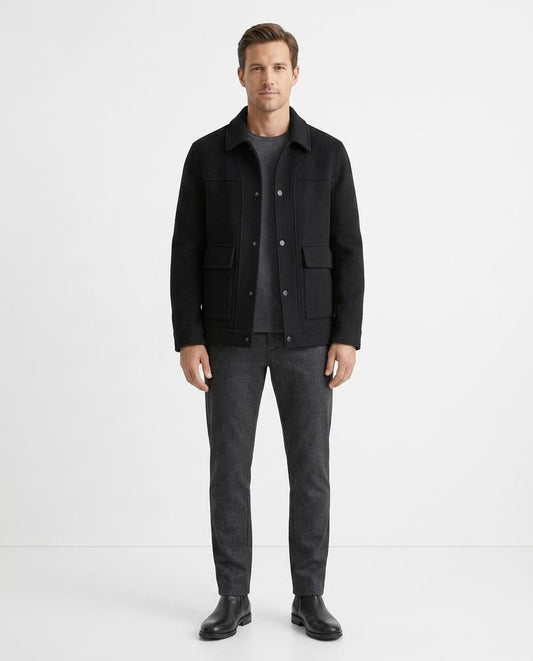Talbos Closet - Timor | Structured Wool-Blend Jacket Men