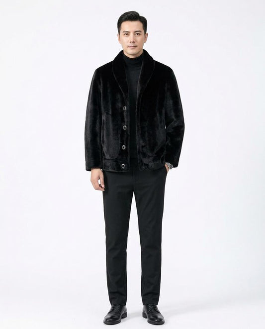 Talbos Closet - Losil | Plush Buttoned Jacket Men