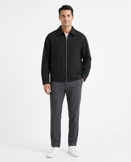 Talbos Closet - Camor | Zip-Up Collared Jacket Unisex