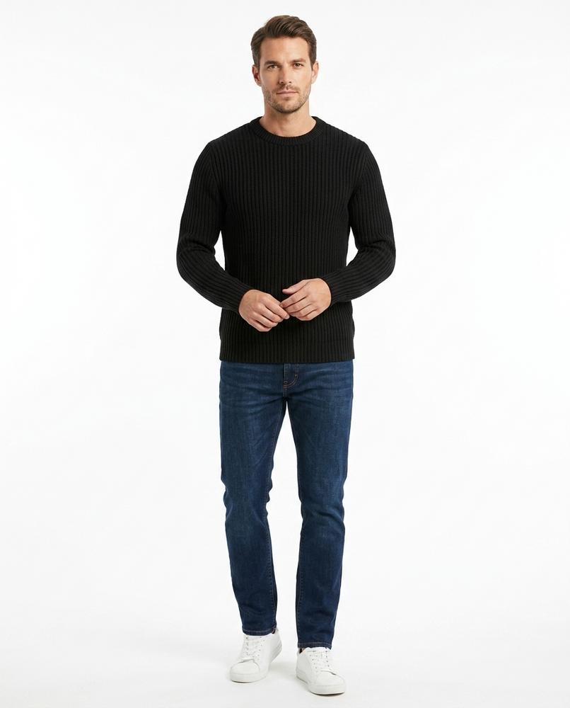 Talbos Closet - Malom | Rib-Knit Crewneck Sweater Men