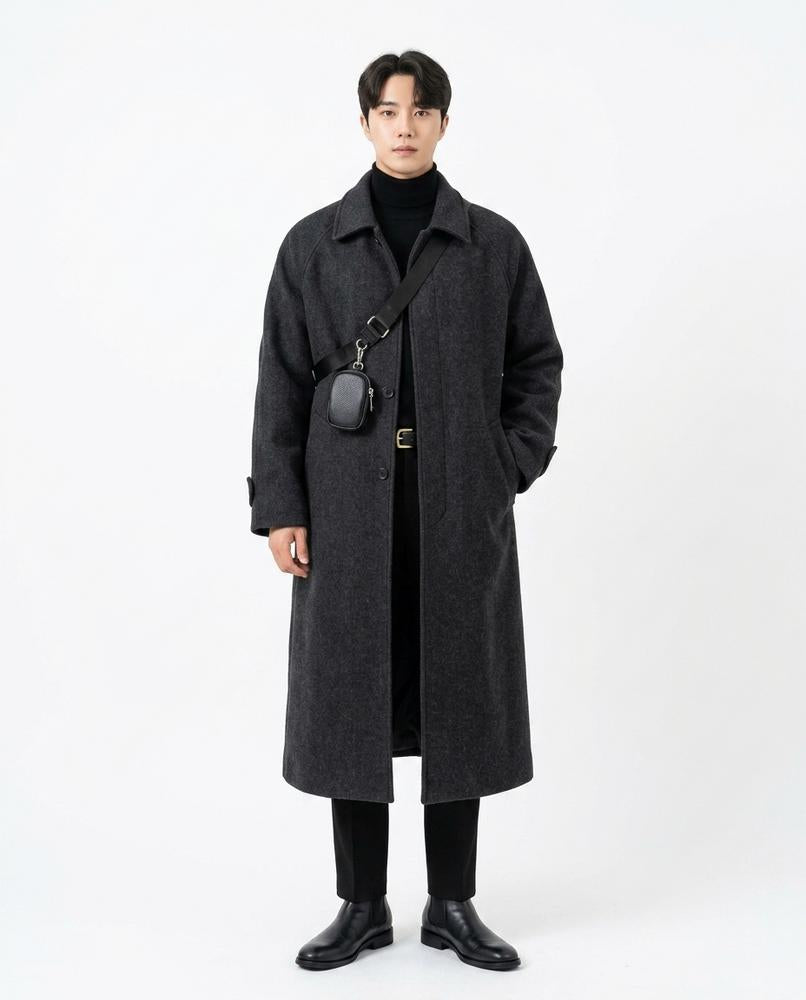 Talbos Closet - Viren | Oversized Longline Coat Men