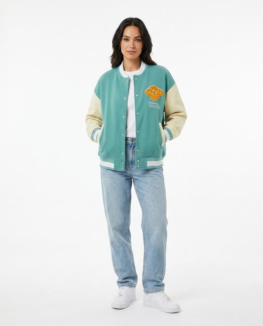 Talbos Closet - Vavel | Two-Tone Embroidered Jacket Unisex