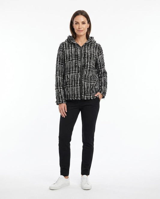 Talbos Closet - Aldar | Textured Hooded Jacket Women