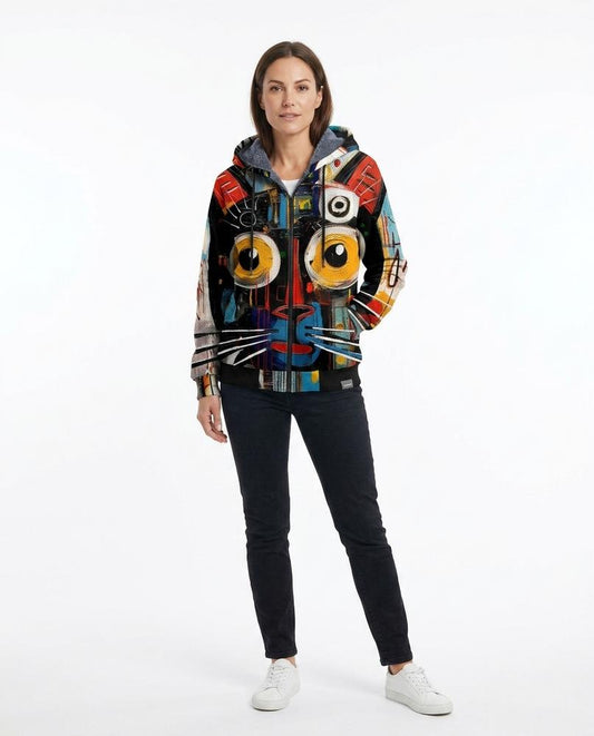 Talbos Closet - Neran | Printed Hooded Jacket Unisex