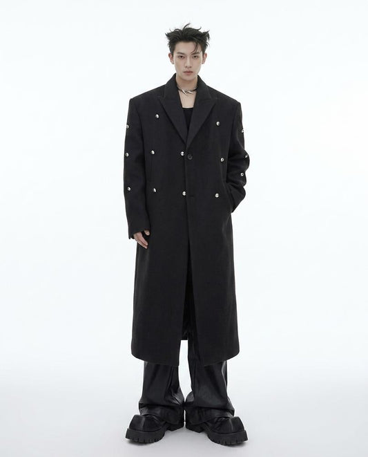 Talbos Closet - Valor | Double-Breasted Oversized Coat Men