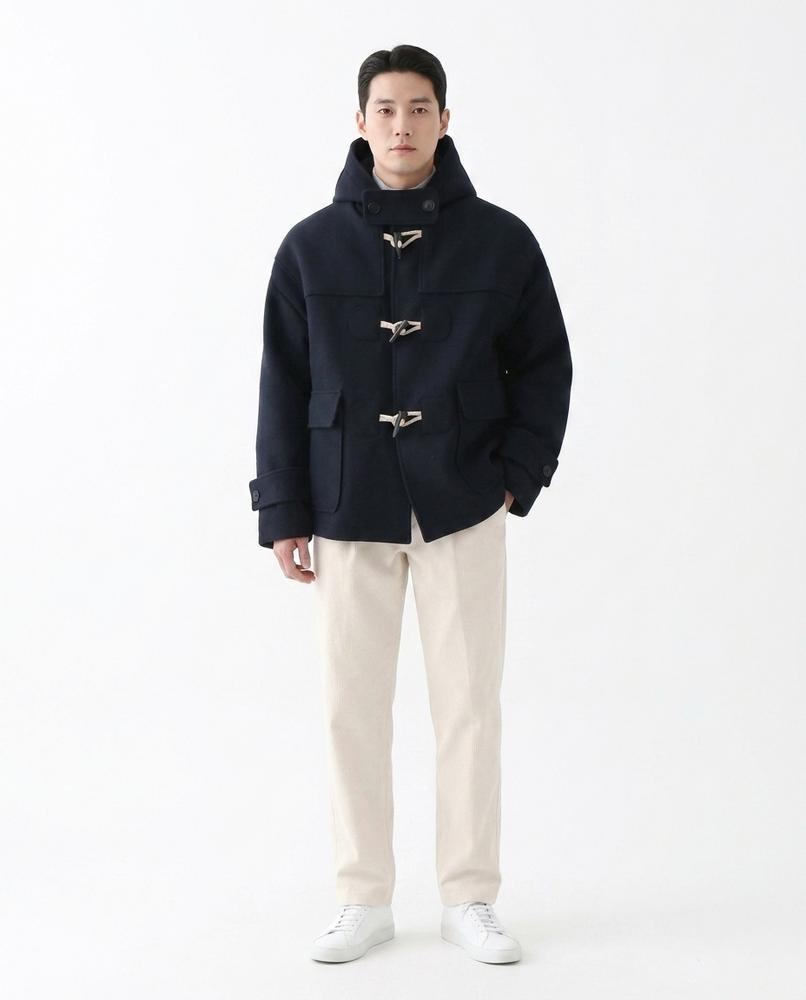 Talbos Closet - Lyran | Hooded Boxy Coat Men