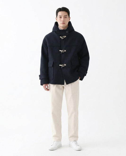 Talbos Closet - Lyran | Hooded Boxy Coat Men