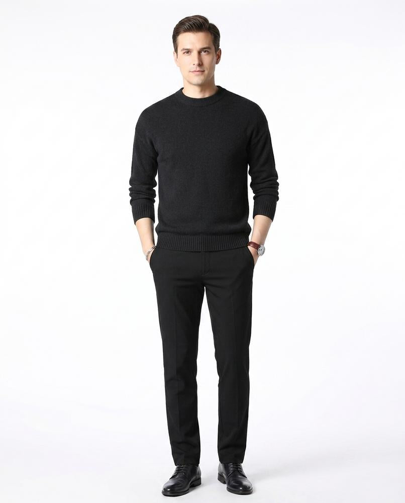 Talbos Closet - Taser | Fine-Knit Crewneck Sweater Men