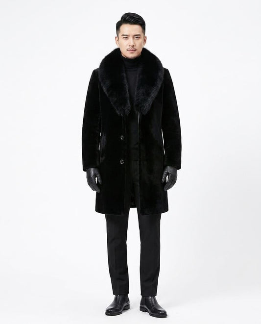 Talbos Closet - Lolar | Fur-Trimmed Button-Front Coat Men