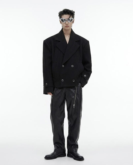 Talbos Closet - Rodan | Double-Breasted Cropped Jacket Unisex