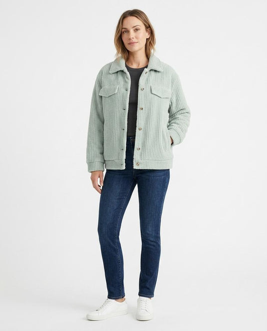 Talbos Closet - Yovel | Ribbed Buttoned Jacket Women