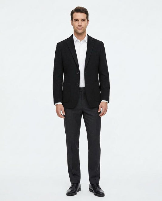 Talbos Closet - Milan | Textured Slim-Fit Blazer Men