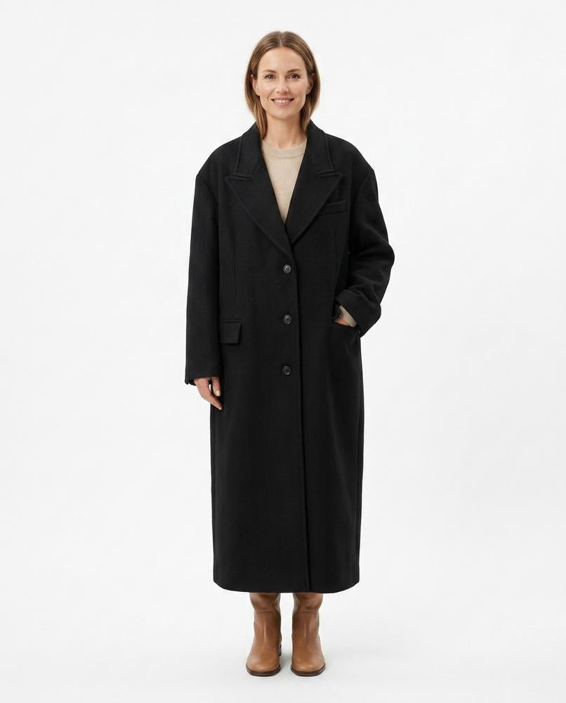 Talbos Closet - Ralom | Oversized Single-Breasted Coat Women